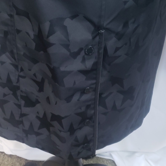 𝅺NWOT AVEC LES FILLES Star Camo Print Long Jacket - Picture 7 of 11